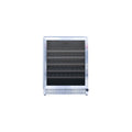 TrueFlame 24-Inch 5.3 Cu. Ft. Outdoor Rated Wine Cooler with Locking Door