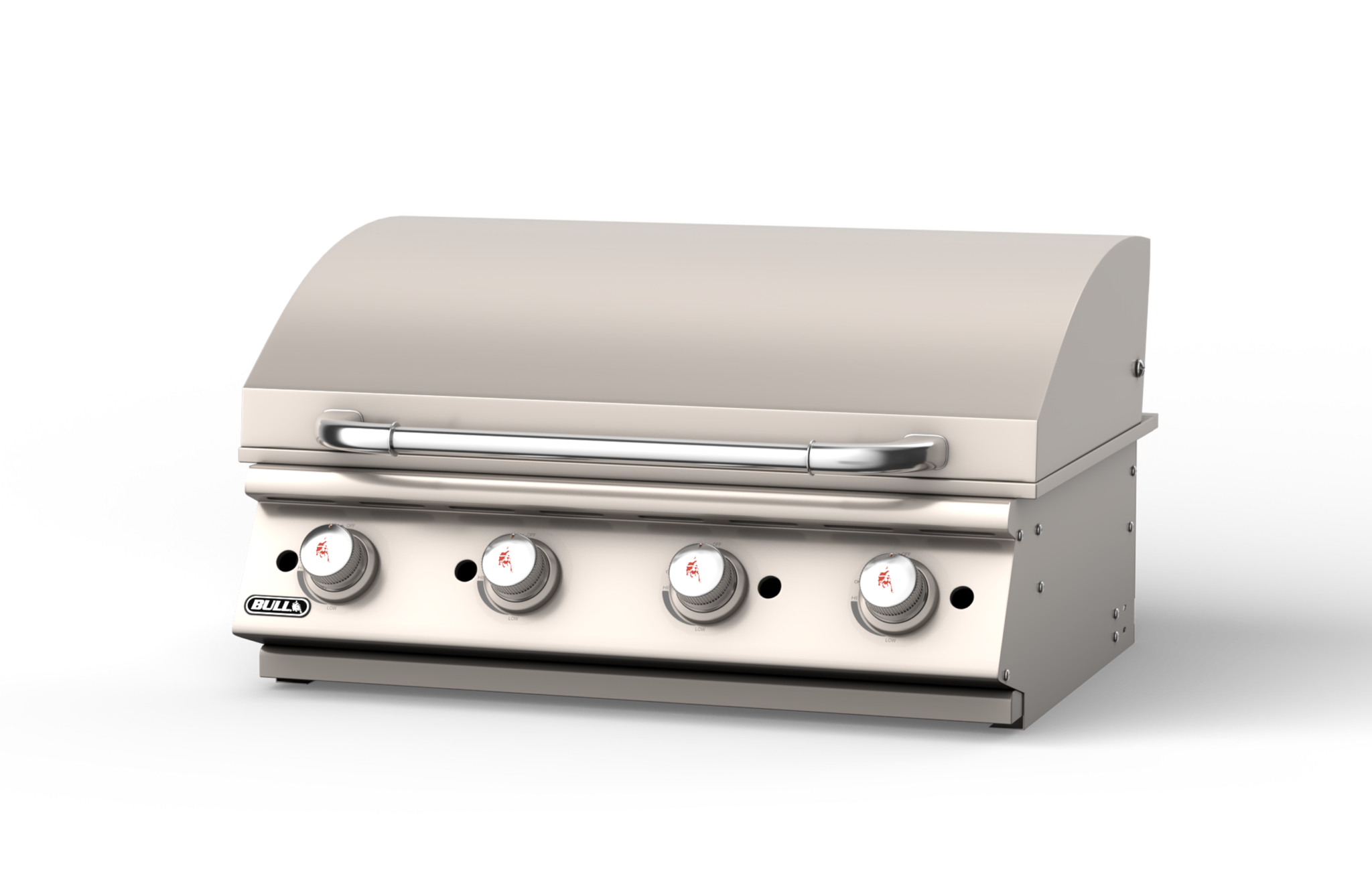 Bull 30-Inch 4-Burner Built-In Commercial Style Flat Top Griddle