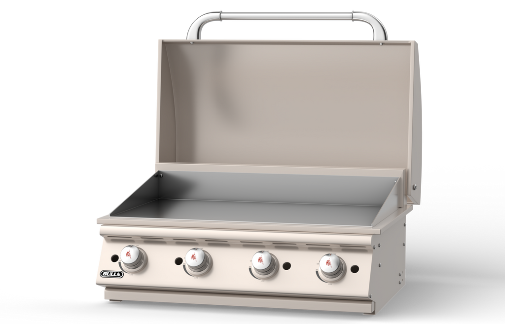 Bull 30-Inch 4-Burner Built-In Commercial Style Flat Top Griddle