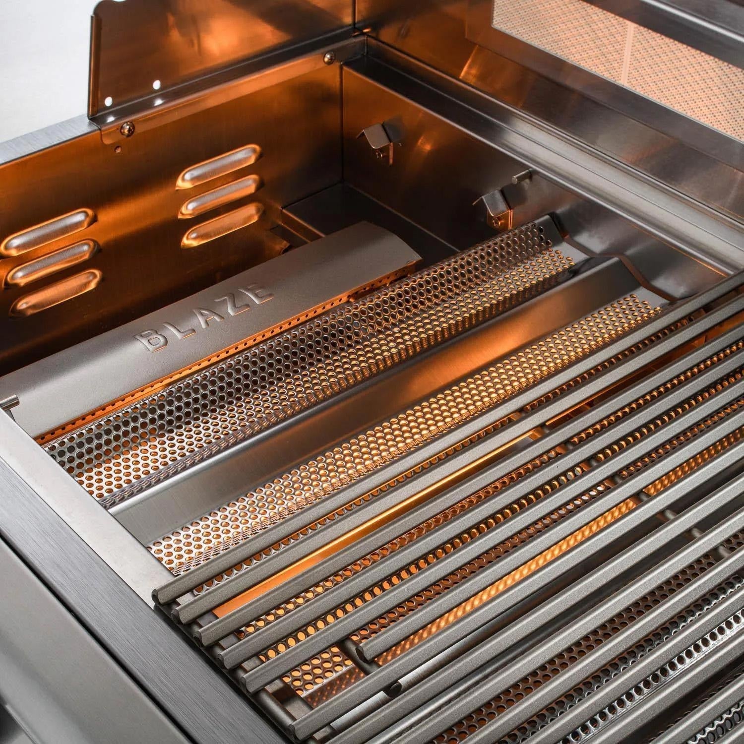 Blaze LTE+ 40-Inch 5-Burner Freestanding Gas Grill w/ Lift-Assist Hood and Rear Infrared Burner