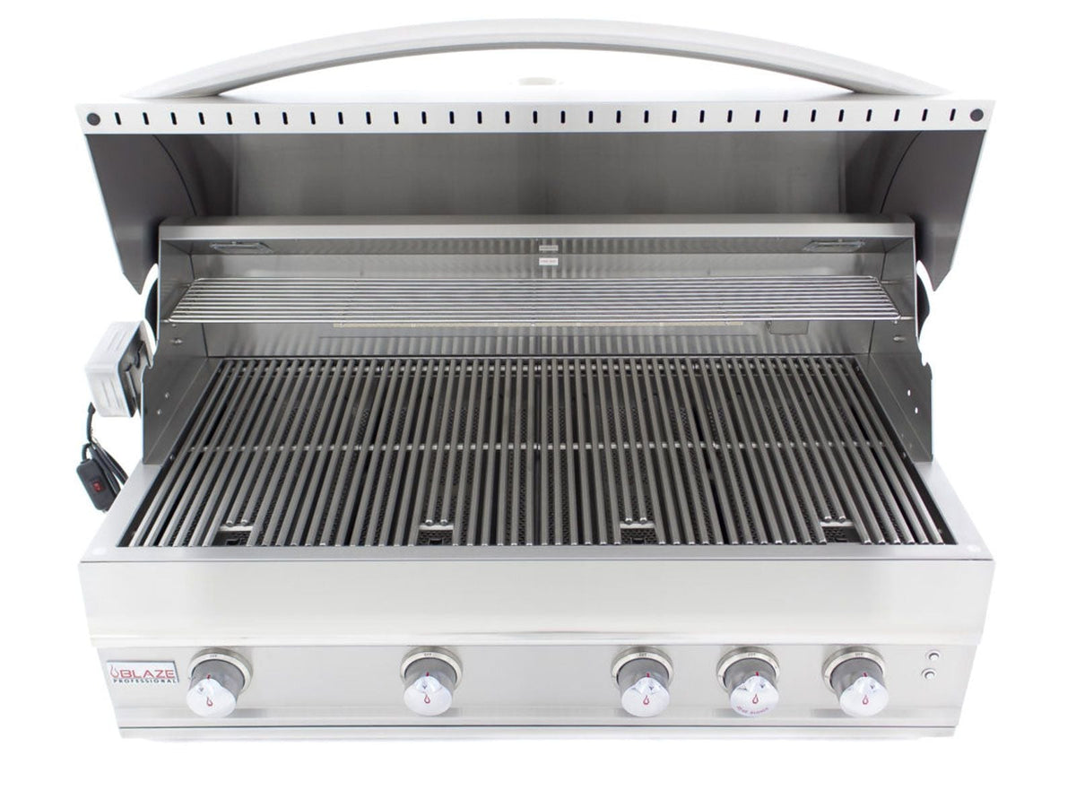Blaze Professional LUX 44-Inch 4 Burner Built-In Gas Grill With Rear Infrared Burner