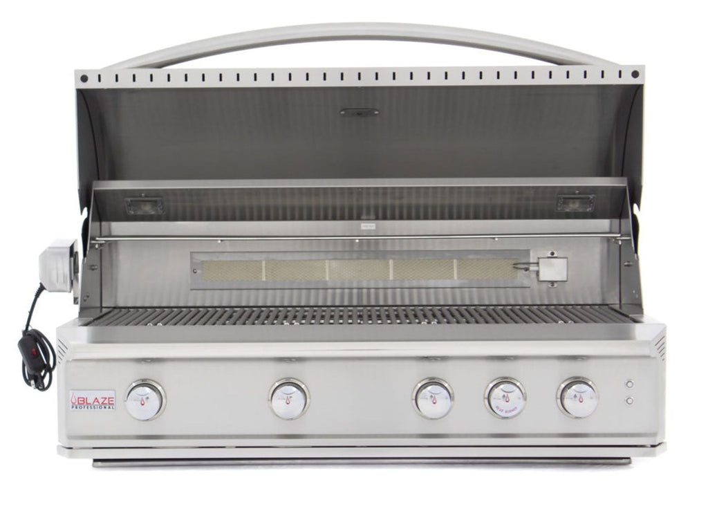 Blaze Professional LUX 44-Inch 4 Burner Built-In Gas Grill With Rear Infrared Burner
