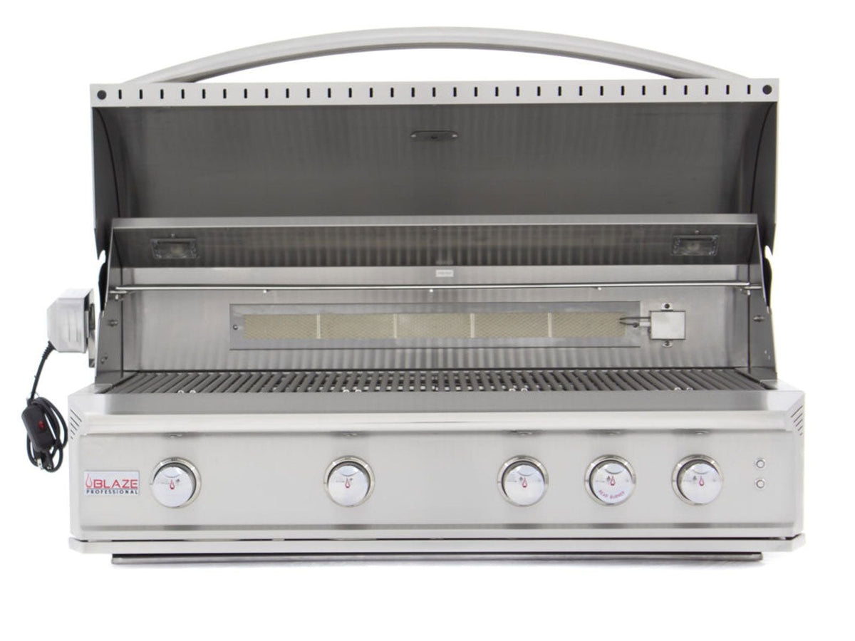 Blaze Professional LUX 44-Inch 4 Burner Built-In Gas Grill With Rear Infrared Burner