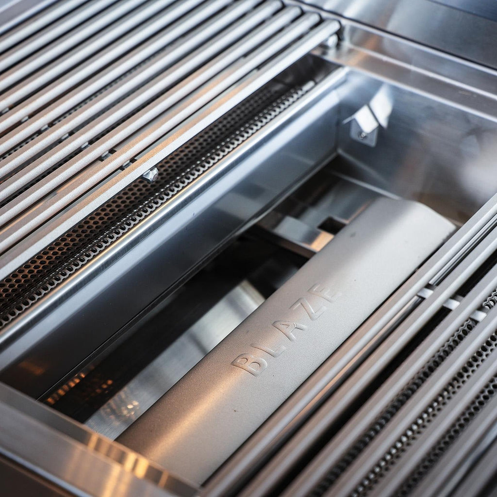Blaze LTE PRO 32-in 4-Burner Built-In Grill w/ Digital Temperature Screen & Rotisserie