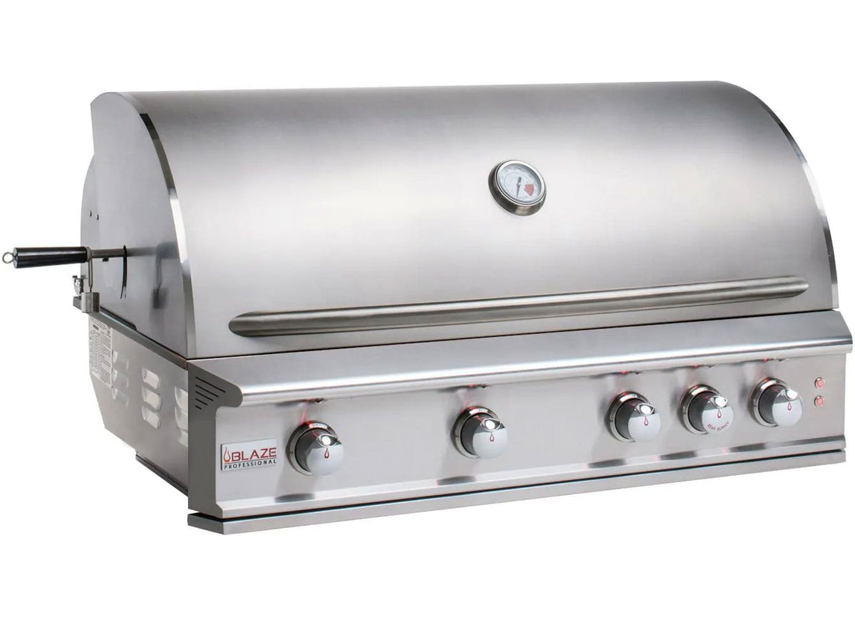 Blaze Professional LUX 44-Inch 4 Burner Built-In Gas Grill With Rear Infrared Burner