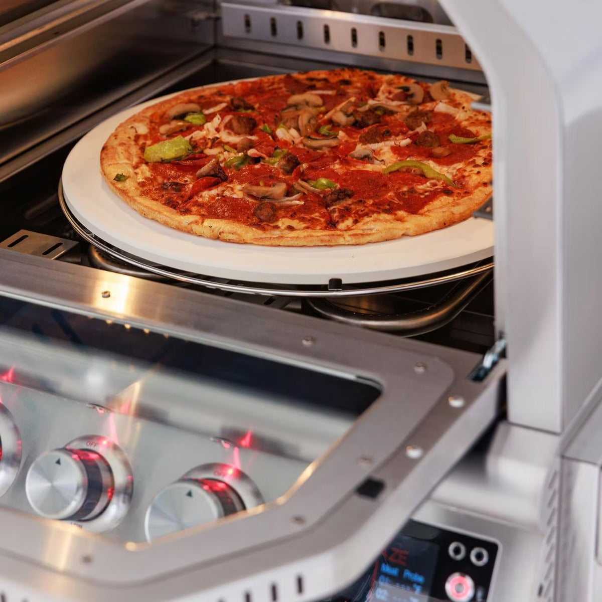 Blaze 26-in Built-In Outdoor Oven w/ Bluetooth Probes & Rotisserie