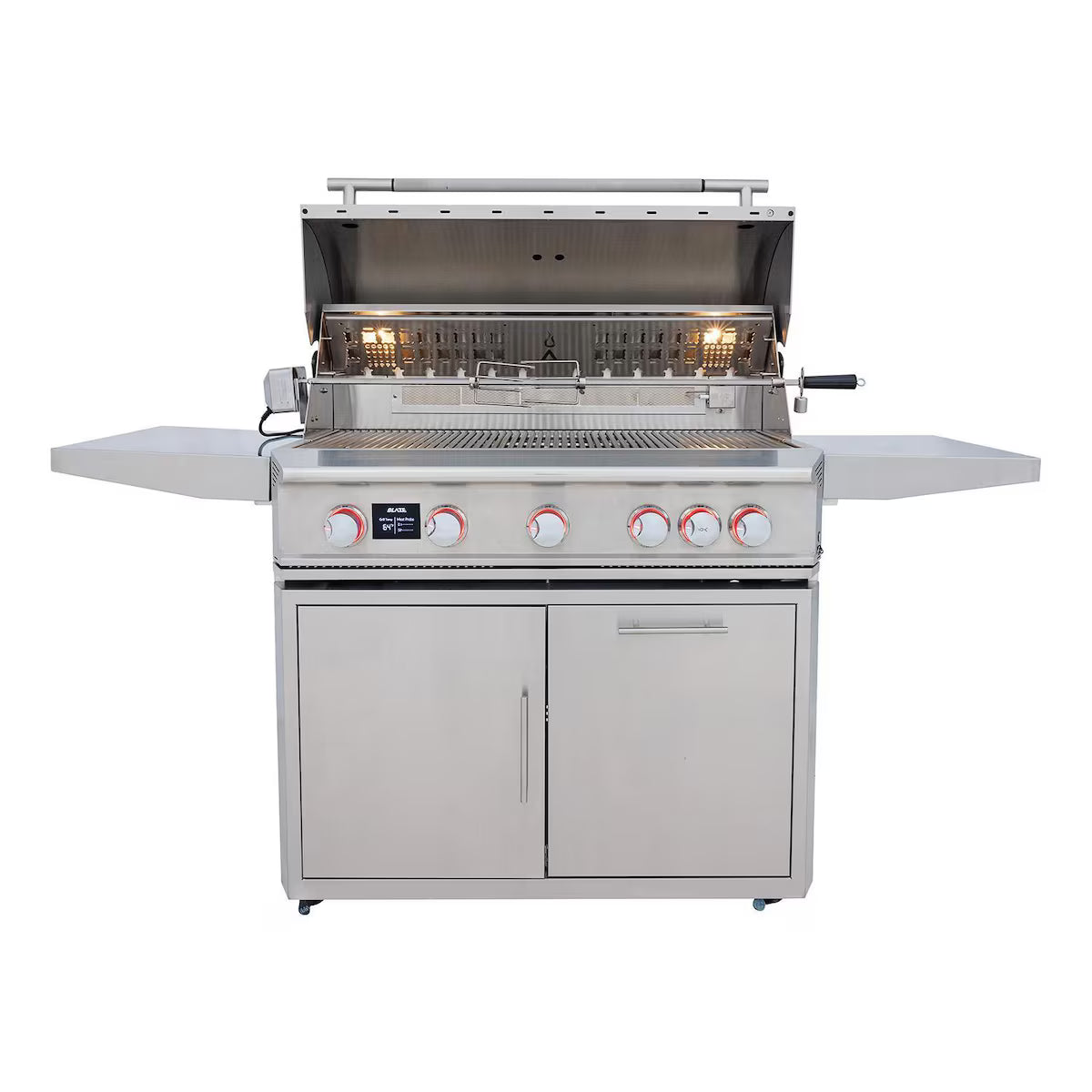 Blaze LTE PRO 40-Inch 5-Burner Freestanding Grill w/Digital Temperature Screen & Rotisserie