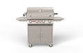 Bull Angus 30-Inch 4-Burner Freestanding Gas Grill with Rotisserie