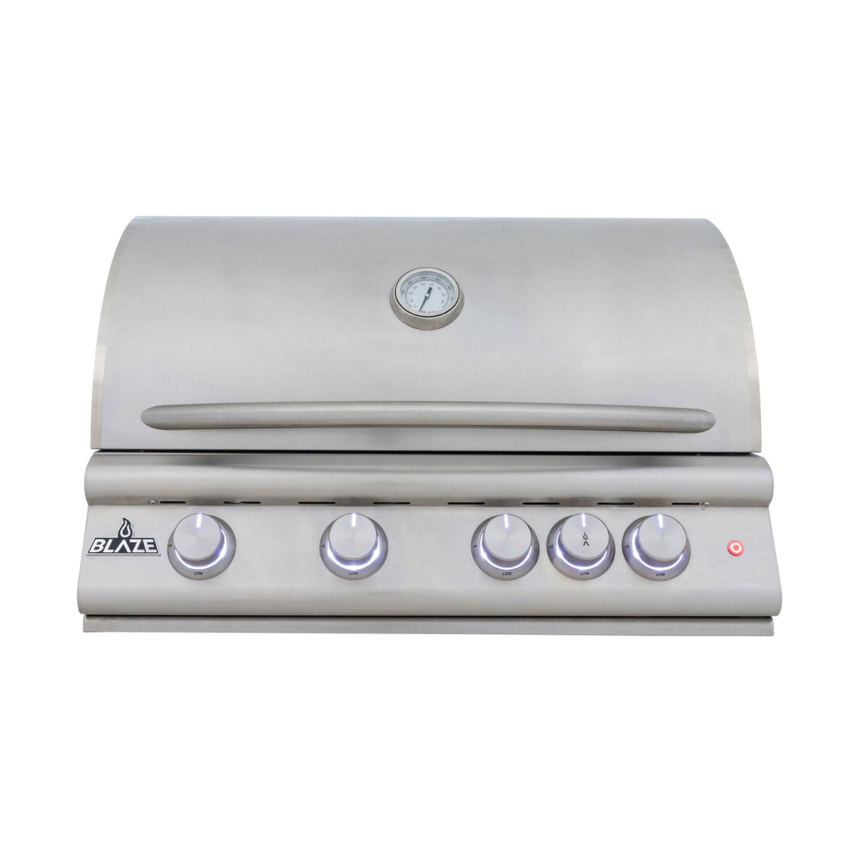 Blaze LTE+ 32-Inch 4-Burner Built-In Gas Grill w/ Lift-Assist Hood & Rear Infrared Burner