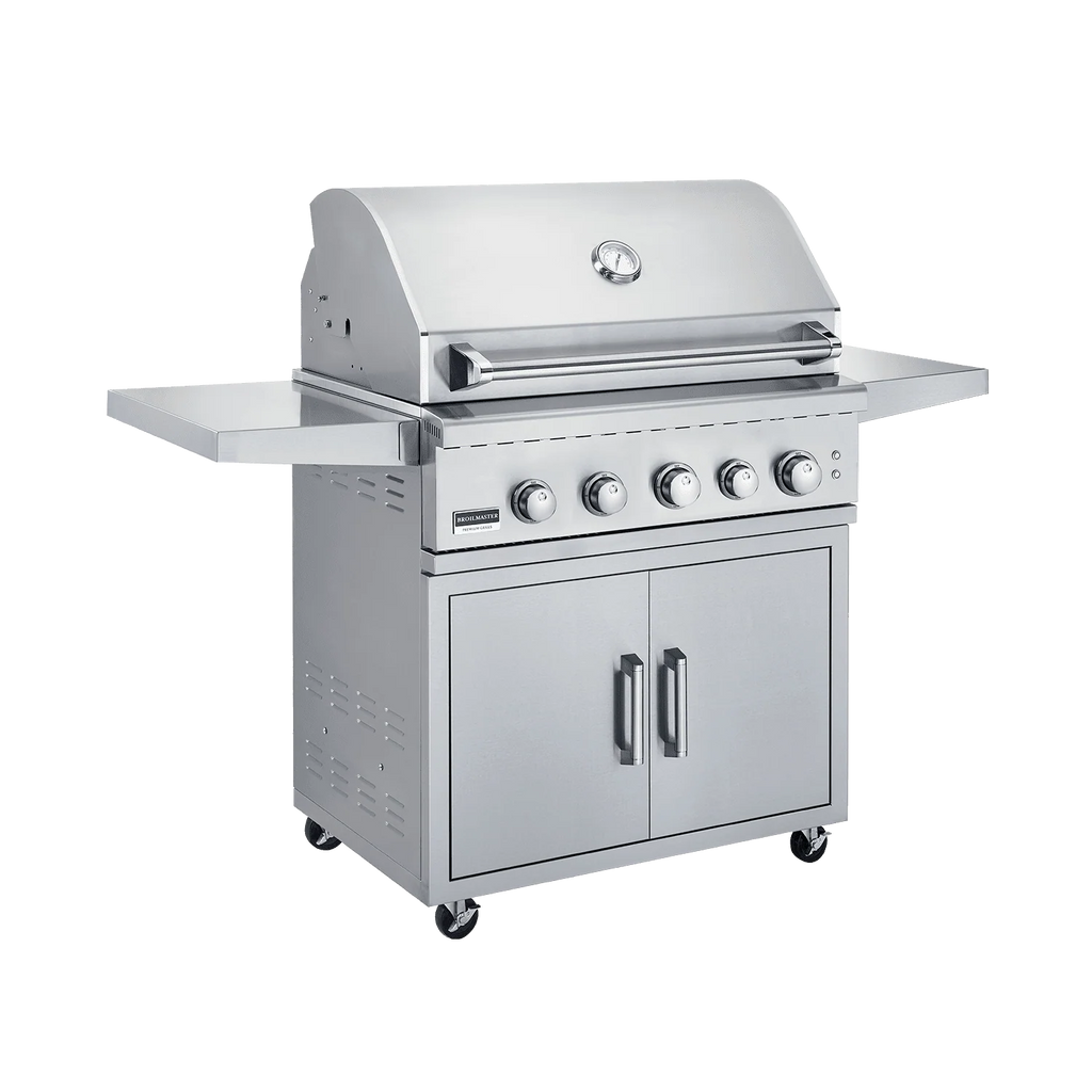 Broilmaster B-Series 32-Inch Freestanding Stainless Steel Gas Grill
