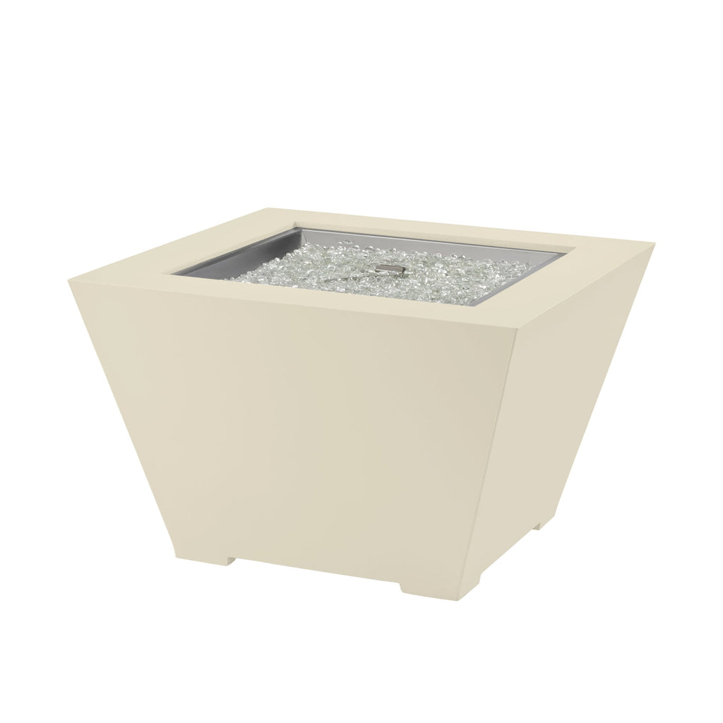 Cove Concrete Trapezoid Gas Fire Pit Bowl 37"
