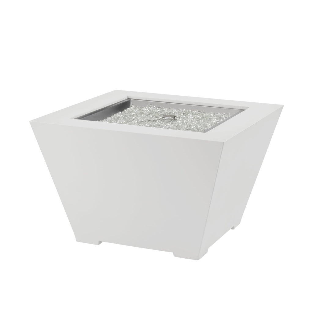 Cove Concrete Trapezoid Gas Fire Pit Bowl 37"