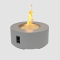 Cove Concrete Round Gas Fire Pit Table