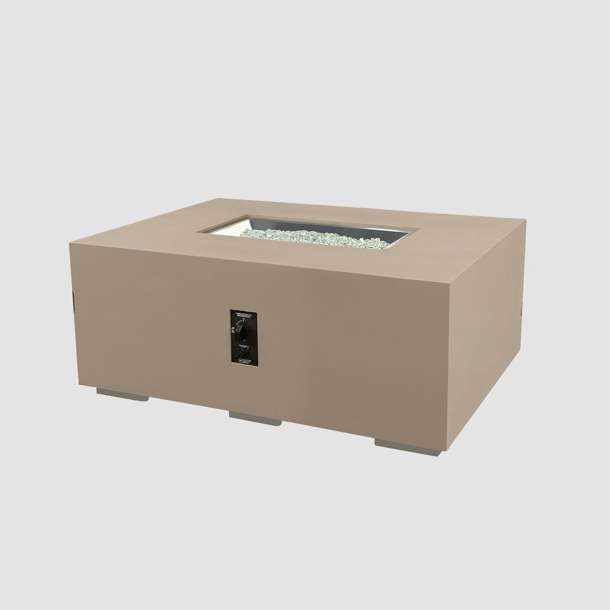 Cove Concrete Linear Gas Fire Pit