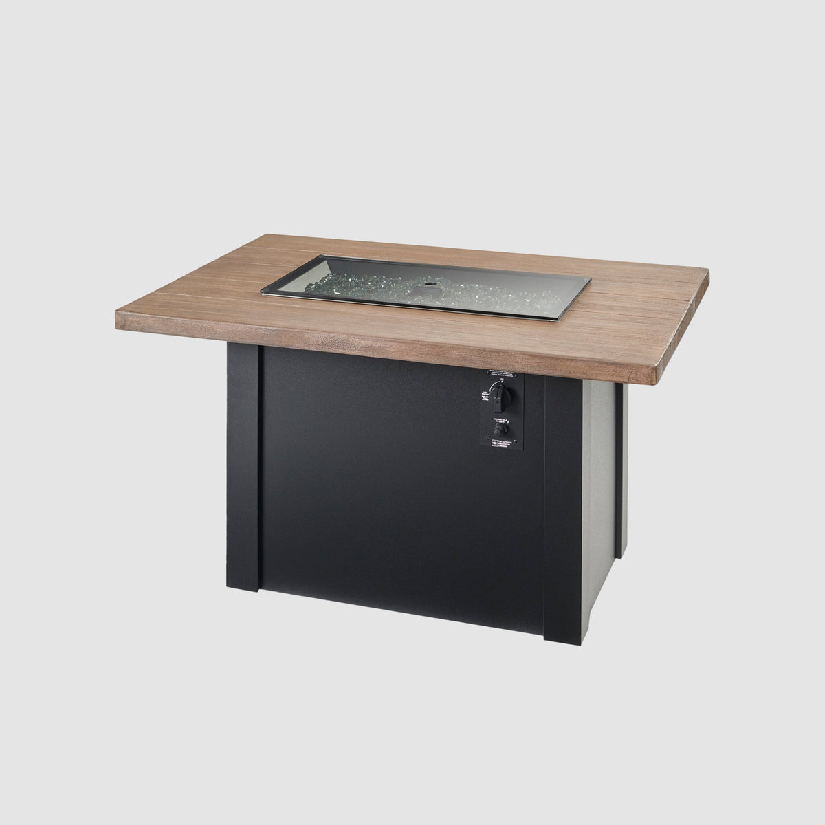 Havenwood 44-Inch Rectangular Gas Fire Pit Table