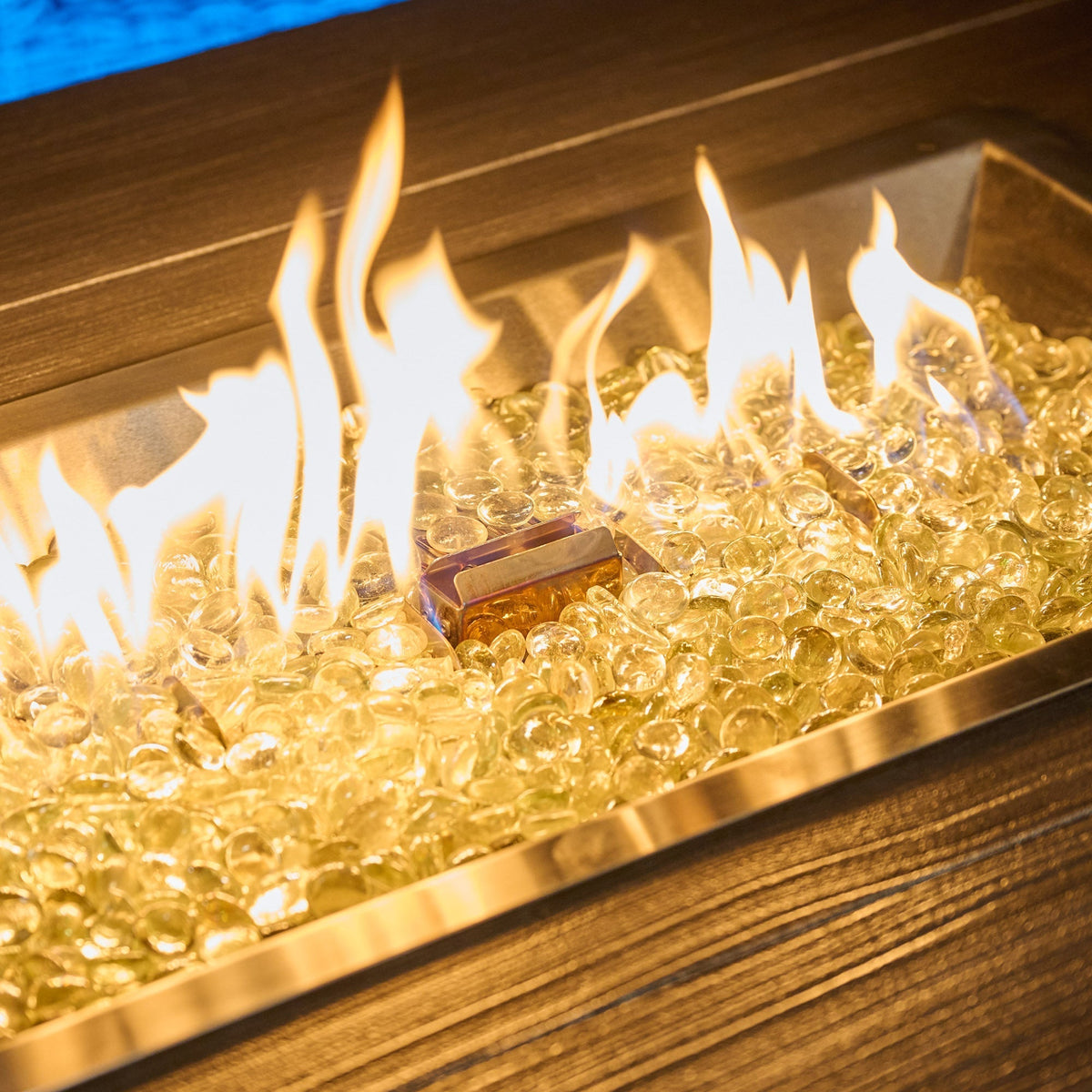 Havenwood 44-Inch Rectangular Gas Fire Pit Table