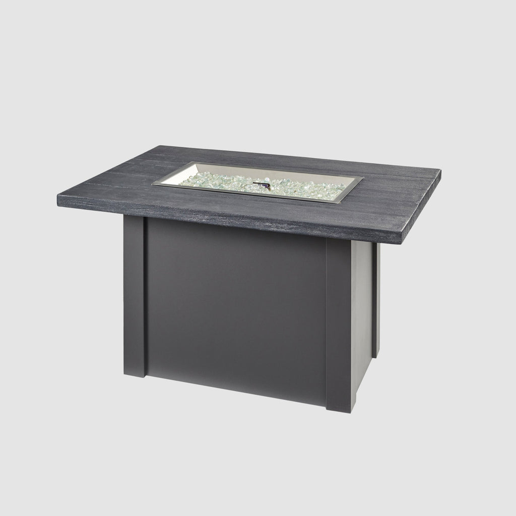 Havenwood 44-Inch Rectangular Gas Fire Pit Table