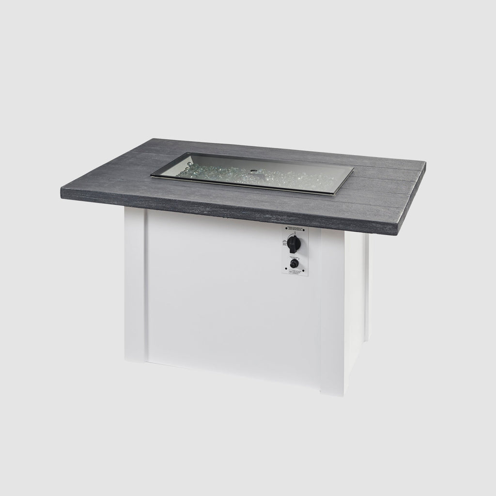 Havenwood 44-Inch Rectangular Gas Fire Pit Table