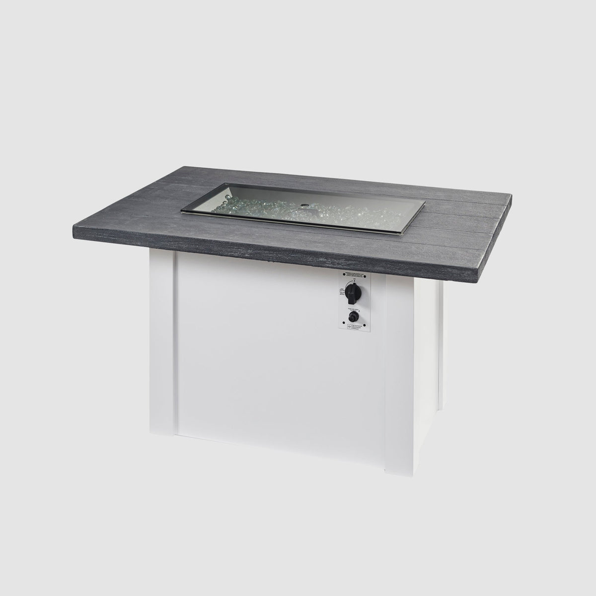 Havenwood 44-Inch Rectangular Gas Fire Pit Table