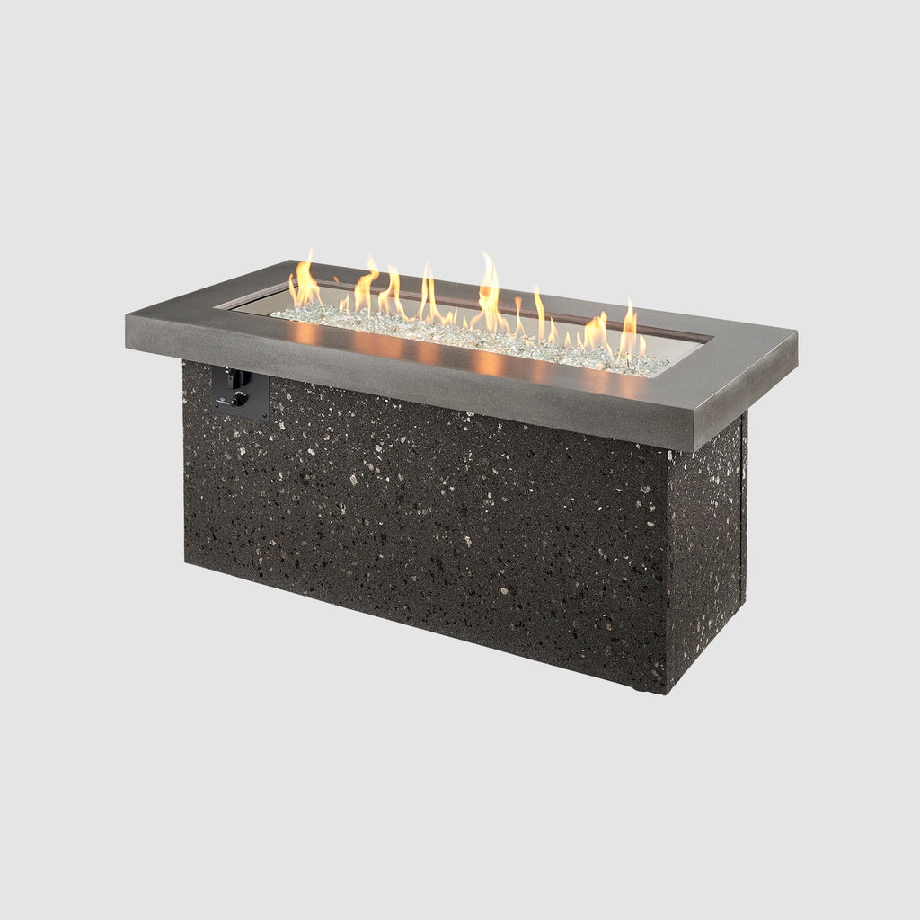 Key Largo Linear Gas Fire Pit Table
