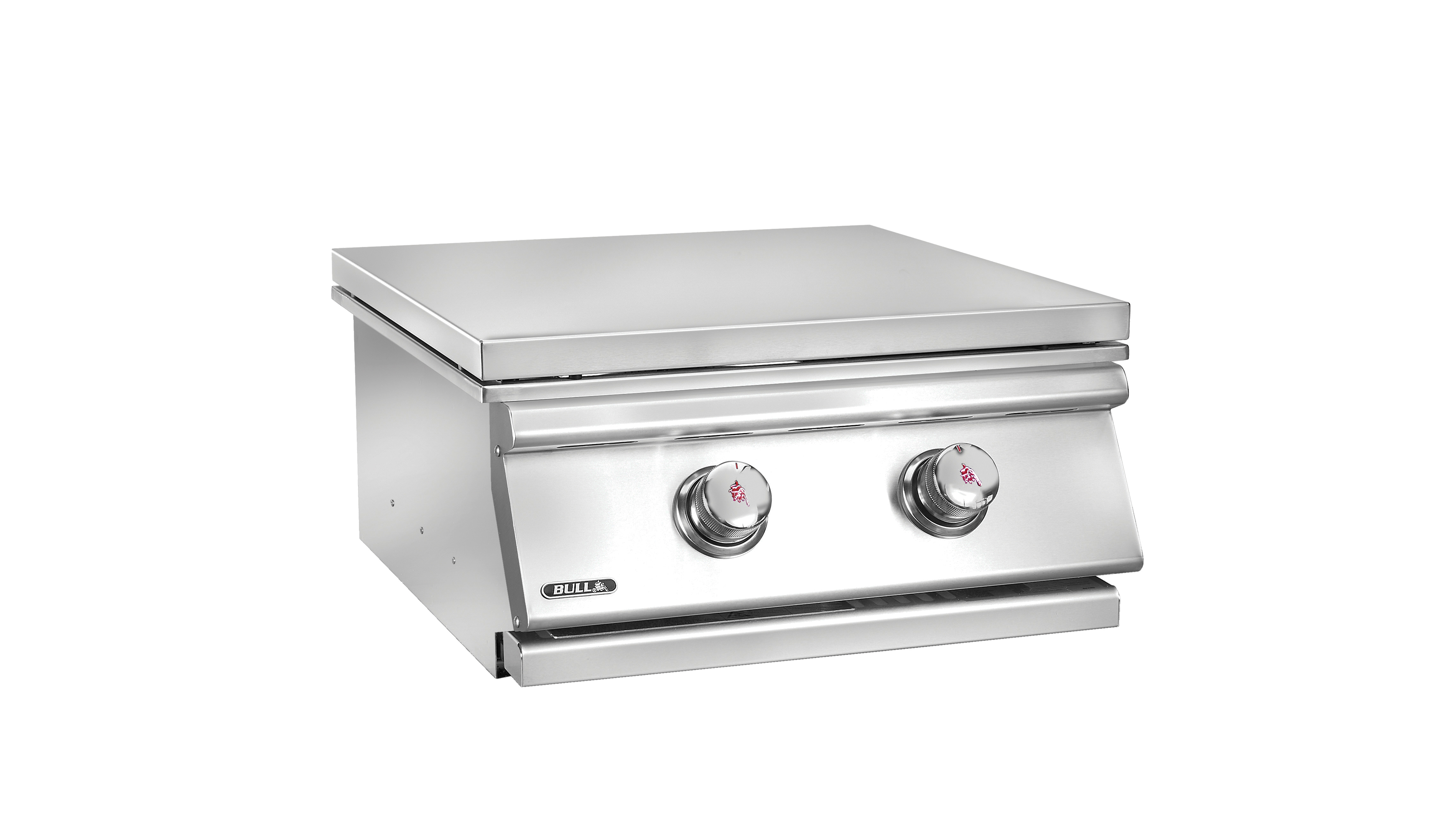 Bull Built-In Gas Stainless Steel Power Burner with Stainless Steel Lid