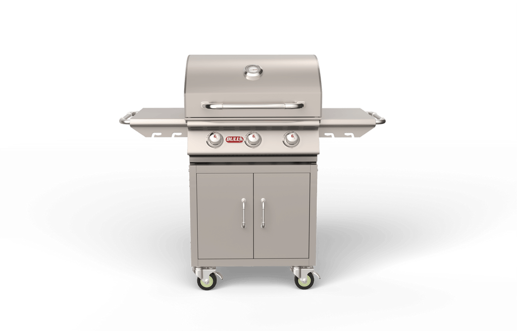 Bull Steer 25-Inch 3-Burner Freestanding Gas Grill