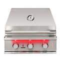 TrueFlame 25-Inch 3-Burner Built-In Gas Grill