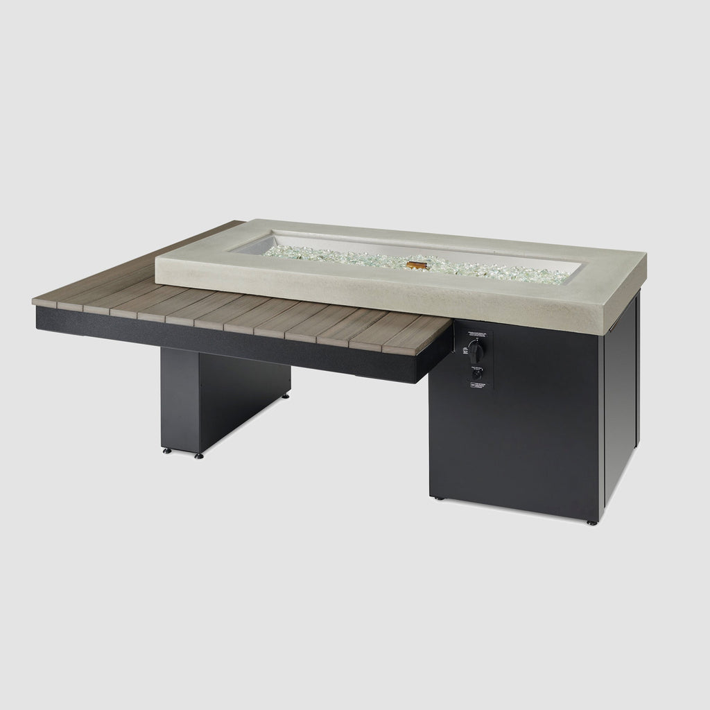 Uptown Linear Gas Fire Pit Table