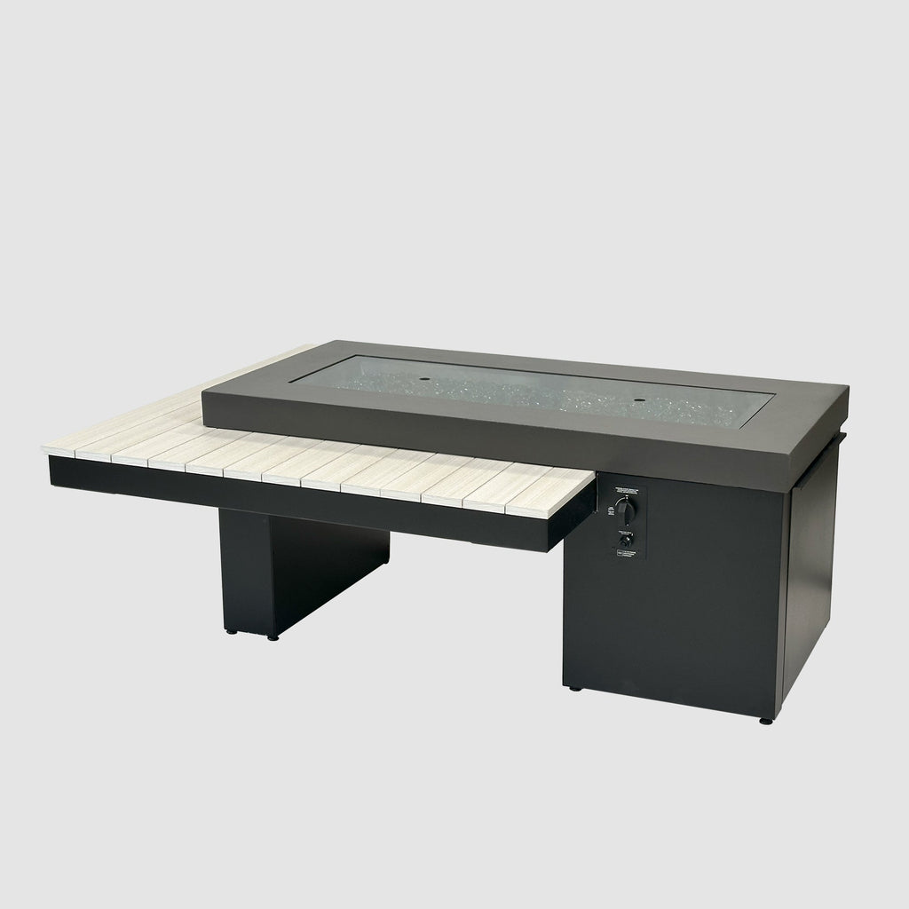 Uptown Linear Gas Fire Pit Table