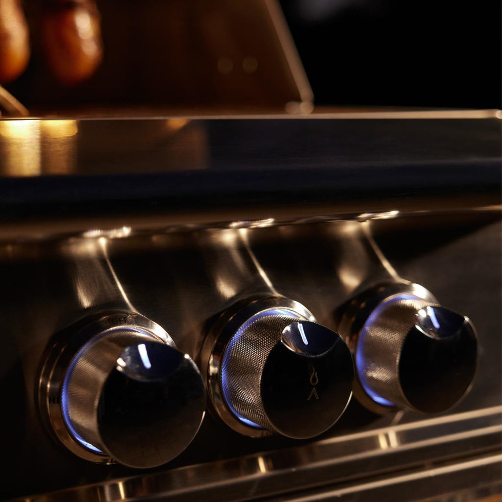 Blaze LTE PRO 40-Inch 5-Burner Freestanding Grill w/Digital Temperature Screen & Rotisserie