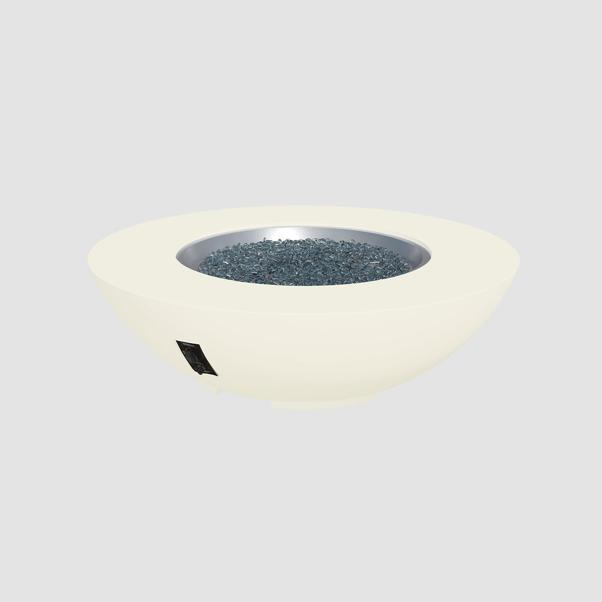 Cove Concrete Bowl Gas Fire Pit