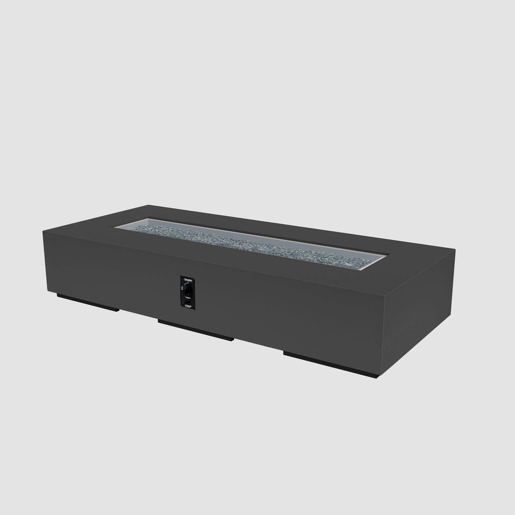 Cove Concrete Linear Gas Fire Pit