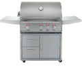 Blaze Professional LUX 34-Inch 3-Burner Freestanding Gas Grill With Rotisserie