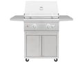 Summerset Quest 30-Inch 2-Burner Freestanding Gas Grill with Rear Infrared Burner, Rotisserie Kit & Drop-In Griddle Plate