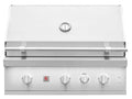 Summerset Quest 36-Inch 3-Burner Built-in Gas Grill with Rear Infrared Burner, Rotisserie Kit & Drop-In Griddle Plate