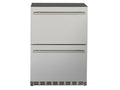 Summerset 24-Inch 5.3 Cu. Ft. Capacity Outdoor Rated Dual Drawer Refrigerator