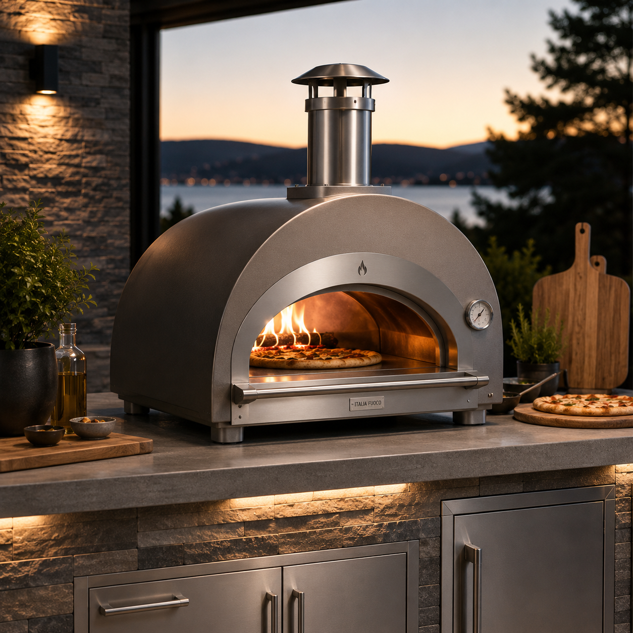 Italia Fuoco™ Artisan Wood-Fired Pizza Oven