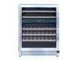 Summerset 24-Inch Outdoor Rated Dual Zone Wine Cooler