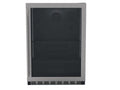 TrueFlame 24-Inch 5.1 Cu. Ft. Outdoor Rated Fridge with Glass Door